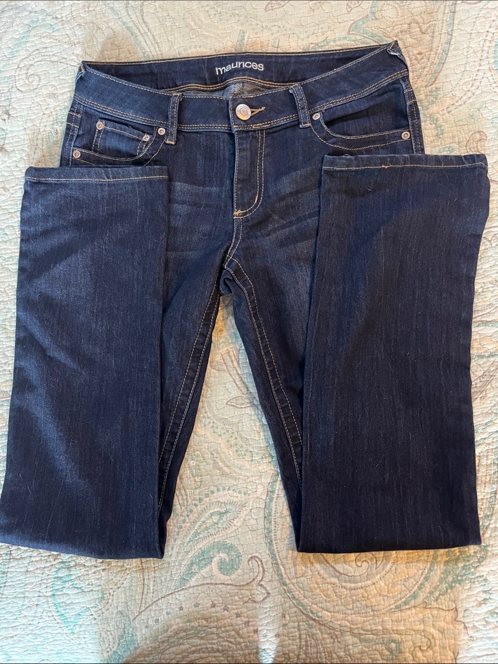 Maurices Dark Blue Boot Cut Jeans